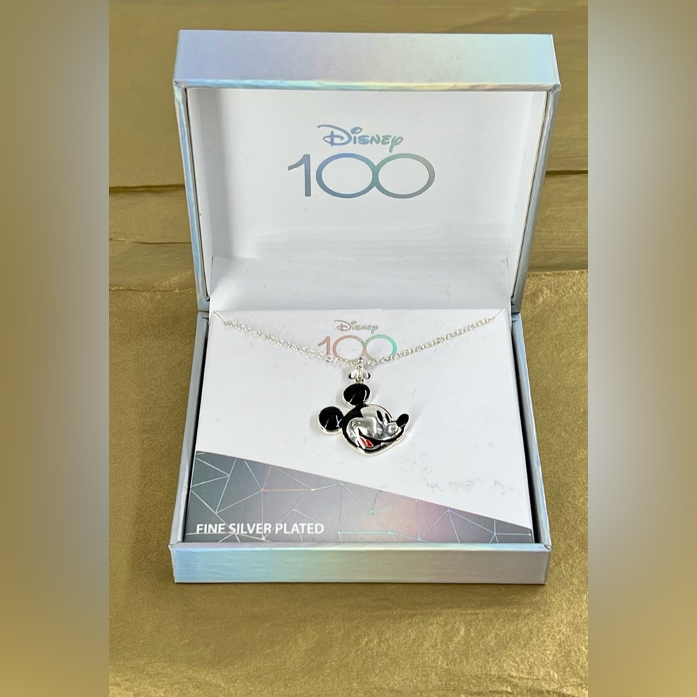 Brand New Mickey Mouse 100th Anniversary Necklace - Picture 1 of 4